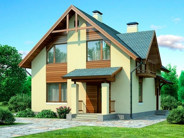 Каркасный Дом под Ключ для Постоянного Проживания